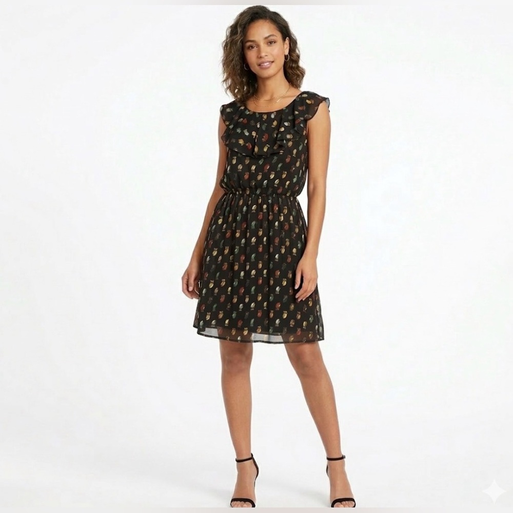 QED London Owl dress Sz -XS